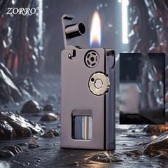 Bật lửa xăng đá Zorro đánh lửa tự động  kèm diêm xăng Z785