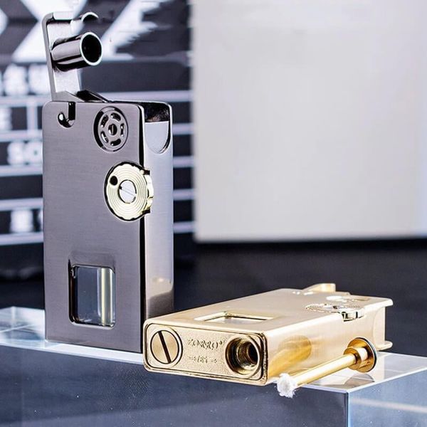 Bật lửa xăng đá Zorro đánh lửa tự động  kèm diêm xăng Z785