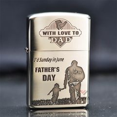 Bật lửa xăng đá Zorro Vỏ Dày Khắc Hình 3D Z902S-H