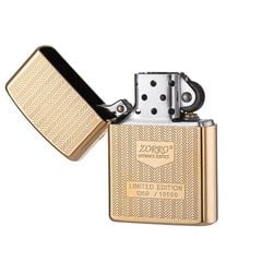 Bật lửa chính hãng Zorro khắc hoa văn 3D bản giới hạn Z92099