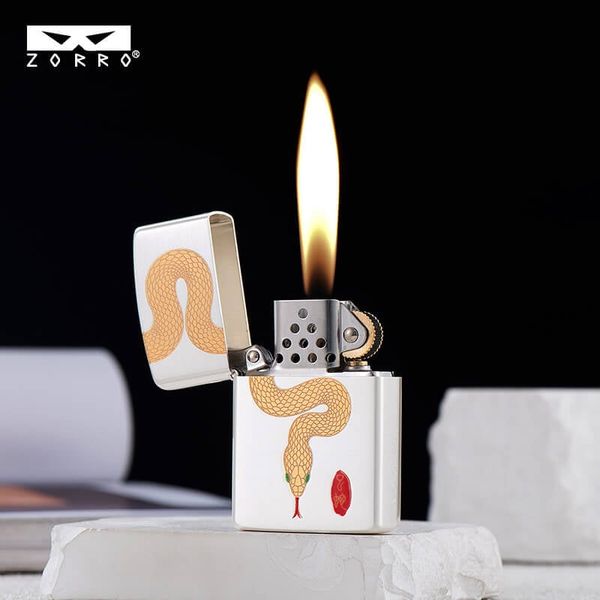 Bật lửa Zorro chủ đề năm con Rắn Ất Tỵ 2025 bản giới hạn Z2-1176