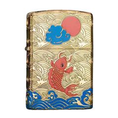 Zorro khắc 5 mặt chủ đề cá chép dưới trăng Z92035