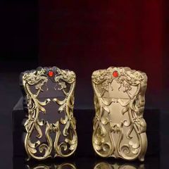 Bật lửa xăng độc lạ rồng nhả ngọc đỏ Zorro Z610