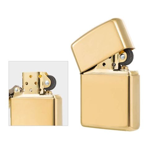 Zippo Armor đồng bóng Z140