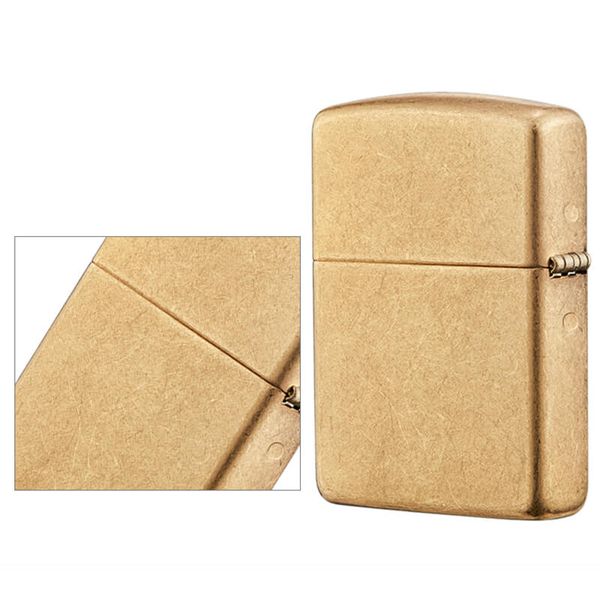 Zippo Armor Đồng Bụi Tumbled Brass Z127
