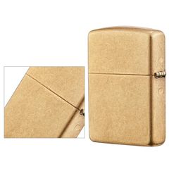 Zippo Armor Đồng Bụi Tumbled Brass Z127