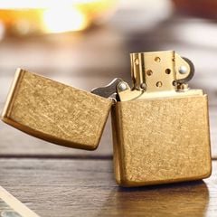 Zippo Armor Đồng Bụi Tumbled Brass Z127