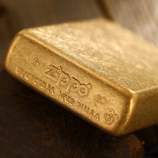 Zippo Armor Đồng Bụi Tumbled Brass Z127