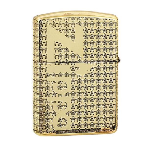 Zippo Armor Khắc Hình Cố Gái Windy Windproof ZN19