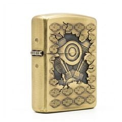 Zippo Armor khắc Harley Davidson ZD34