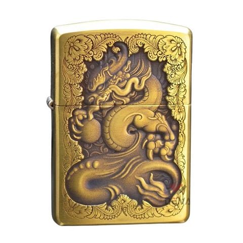 Zippo hoa văn hình Rồng bản Armor ZD02