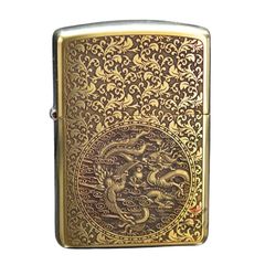 Zippo hoa văn Rồng Phượng bản Armor ZD03