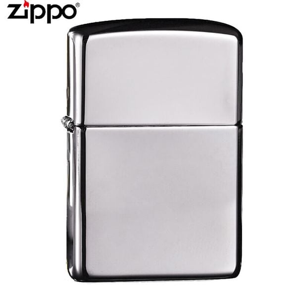 Zippo Armor bạc bóng vỏ dày ZT35