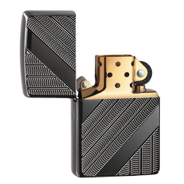 Zippo Armor Hoa Văn Cuộn Tròn Coils Z299