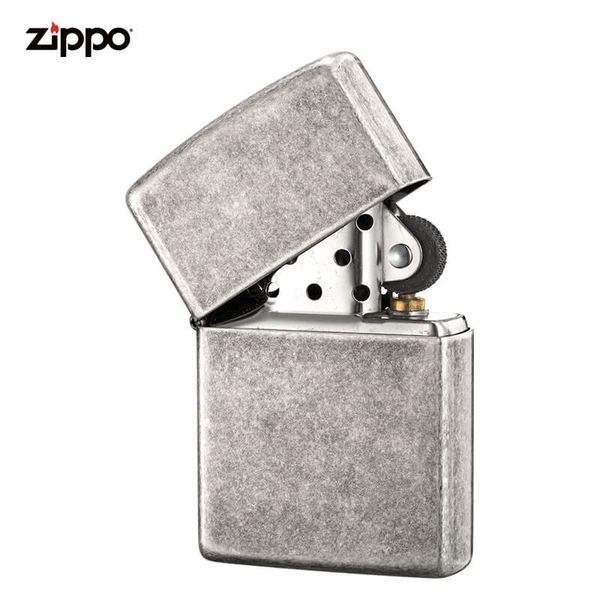 Bật lửa Zippo Mỹ màu bạc cổ ZT30