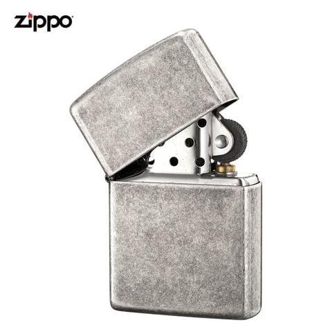 Bật lửa Zippo Mỹ màu bạc cổ Z04