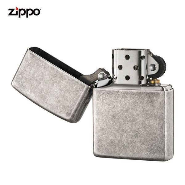 Bật lửa Zippo Mỹ màu bạc cổ ZT30