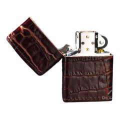 Zippo Bọc Da Cá Sấu Cao Cấp ZN229