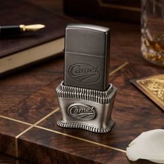 Bật Lửa Zippo Để Bàn Camel Handilite 1998 – Đời XIV La Mã – Hàng Sưu Tầm Quý Hiếm C226