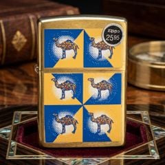 Zippo 1999 Camel – Chủ Đề Thuốc Lá Lạc Đà – Đời XV La Mã C303