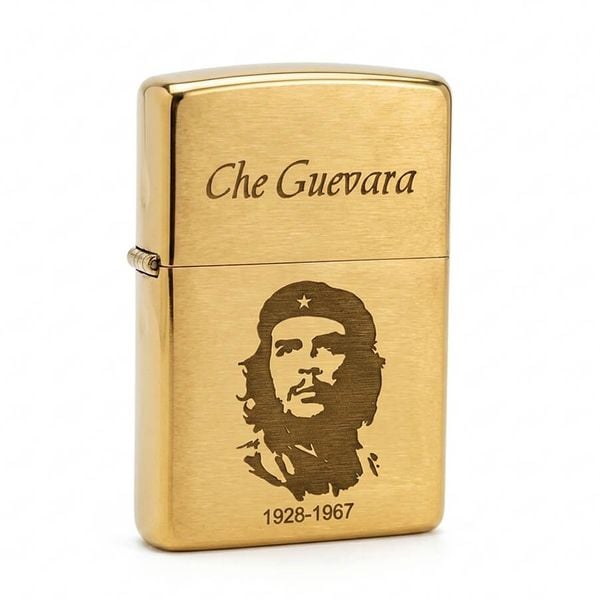 Zippo Vàng Khắc Người Anh Hùng Che Guevara ZK18