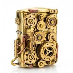 Set Bật Lửa Zippo Armor Phong Cách Steampunk Độc Đáo ZN235
