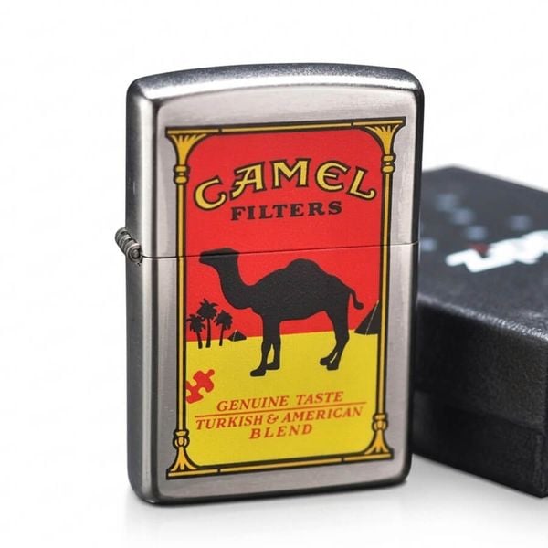 Zippo Satin Sơn Chủ Đề Camel ZN392
