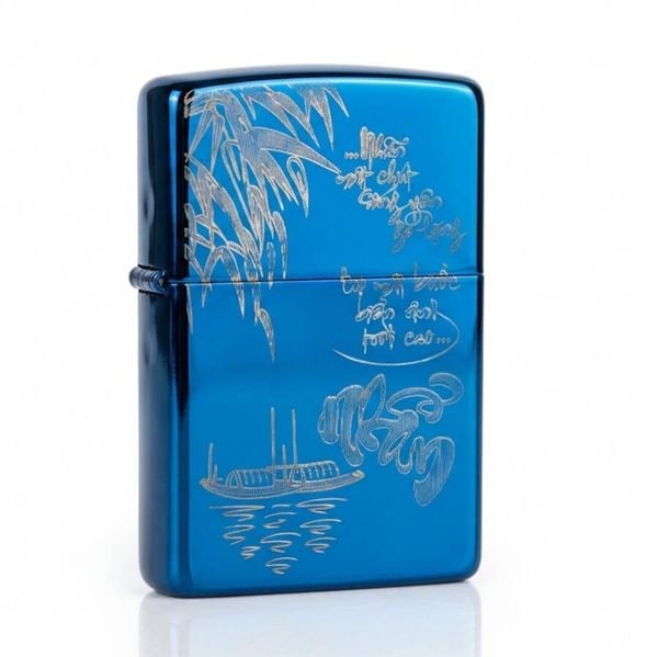 Zippo khắc laser chữ Nhẫn ZK05
