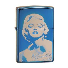 Zippo Xanh In Chủ Đề Nữ Minh Tinh Điện Ảnh Marilyn Monroe ZN279