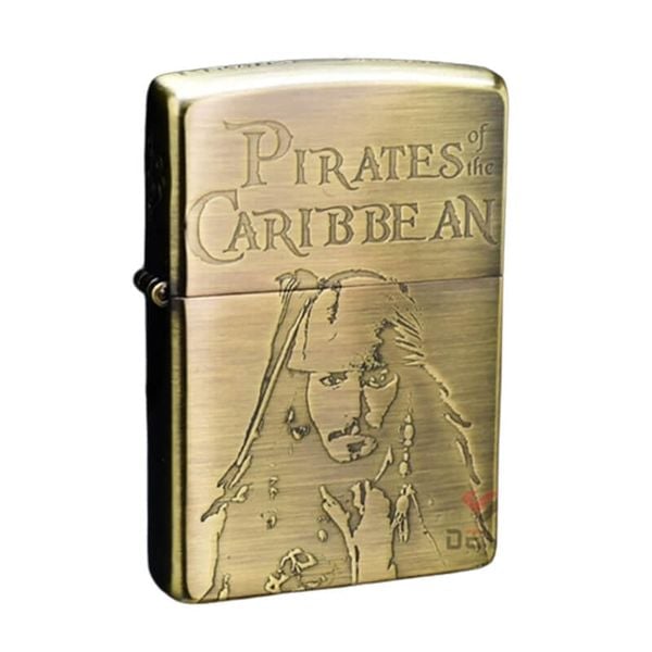 Zippo Thuyền Trưởng Jack Sparrow Cướp Biển Vùng Caribe ZN271