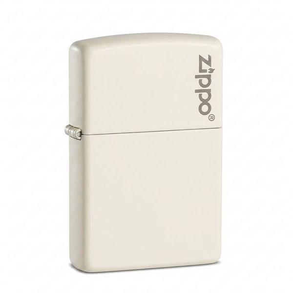 Zippo Sơn Trắng Nắp In Logo ZT59