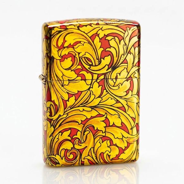 Zippo Sơn Hoa Văn Cổ Điển ZN196