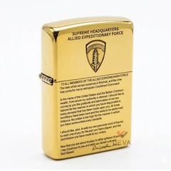 Zippo Khắc Bộ Chỉ Huy Lực Lượng Viễn Chinh Đồng Minh ZN363