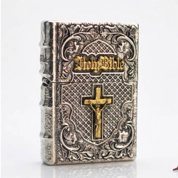 Zippo Tạo Hình Quyển Kinh Thánh Holy Bible ZD59