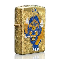 Zippo Armor khắc 5 mặt Kỳ Lân ZN301