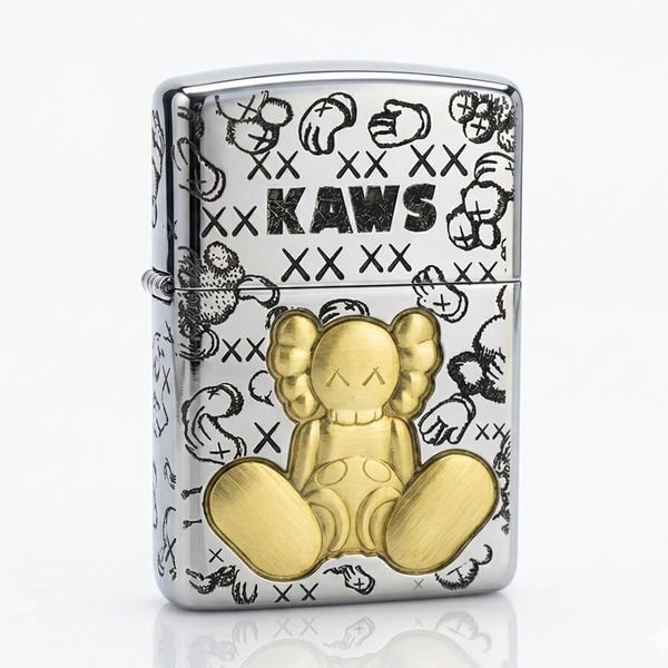 Zippo Armor Khắc Chủ Đề Nhân Vật Kaws Huyền Thoại ZN199
