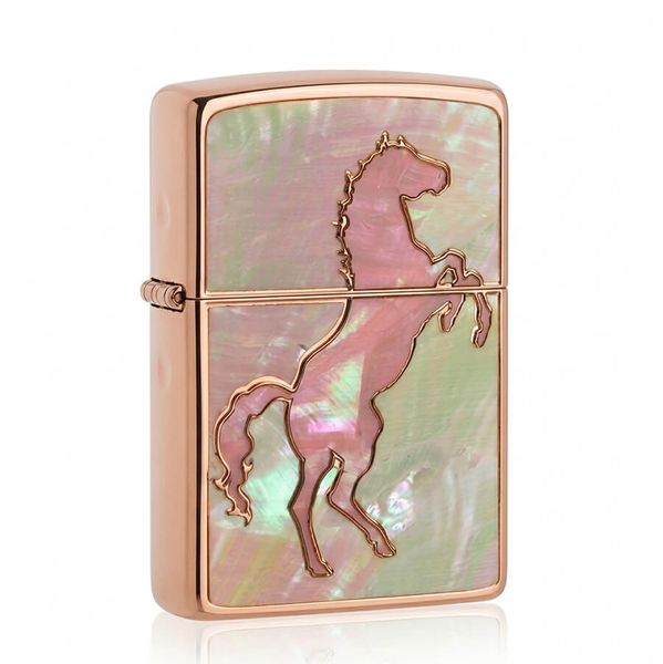 Zippo Khảm Trai Chủ Đề Con Ngựa ZN98