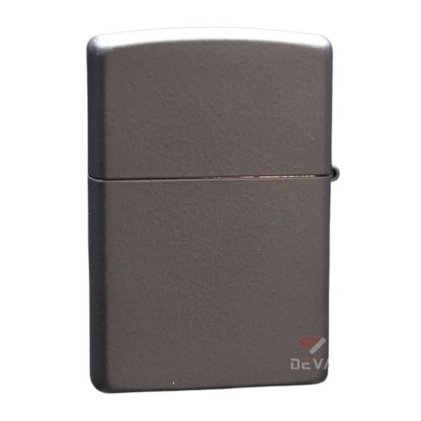 Zippo Chính Hãng Đen Mờ In Logo Zippo ZT19