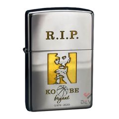 Zippo Tưởng Nhớ Huyền Thoại Bóng Rổ Mỹ Kobe Bryant ZN182