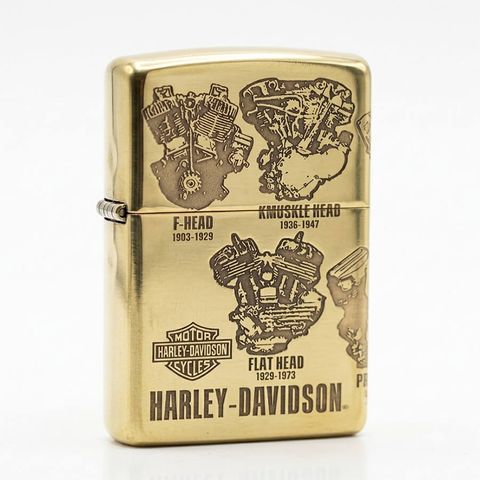 Zippo Mỹ chính hãng chủ đề Harley Davidson Z163