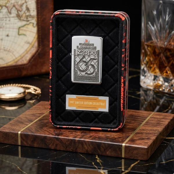 Zippo 1997 Kỷ Niệm 65 Năm (65th Anniversary) – Bản COTY Đời XIII La Mã Hiếm C60