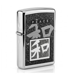 Zippo Chữ Tượng Hình Chủ Đề Hòa Bình Peace ZN63