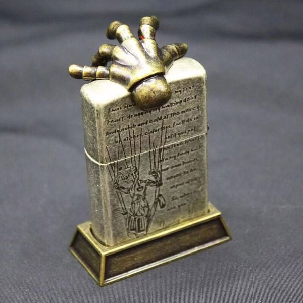 Set Zippo Chủ Đề Con Rối Với Ngăn Rỗng Trái Tim ZN296