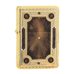 Zippo Vintage Mạ Vàng Cuốn Sách Ma Thuật Magic Book ZN05