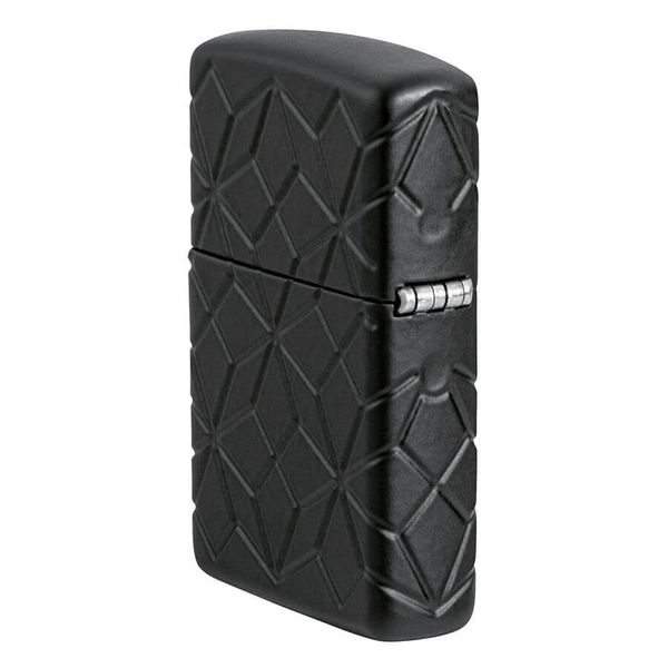 Zippo Armor Luxury Red Crystal Khắc Deep Carve Đính Đá Crystal Đỏ Z120