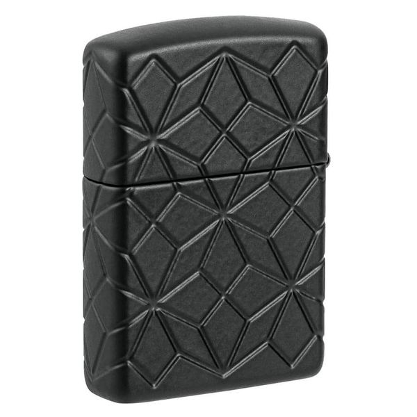 Zippo Armor Luxury Red Crystal Khắc Deep Carve Đính Đá Crystal Đỏ Z120