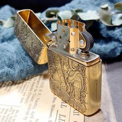 Set Zippo Armor Khắc Nổi Vị Thần Cổ Đại ZD70