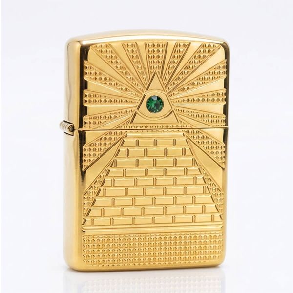 Zippo Armor Chủ Đề Thiên Nhãn Eye of Providence Design Z117