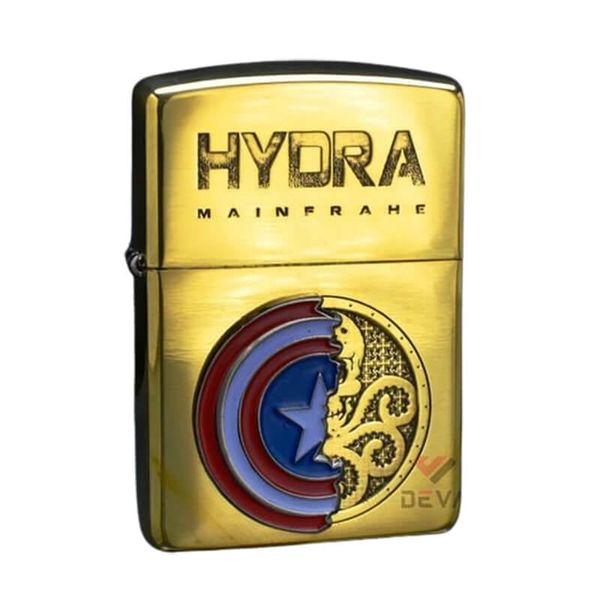 Zippo Armor KhắcTổ Chức Phản Diện Hydra và Captain America ZD46