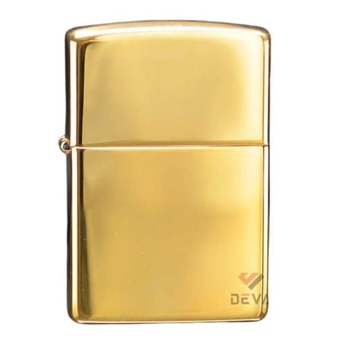 Bật lửa Zippo Mỹ vàng trơn bóng Z59